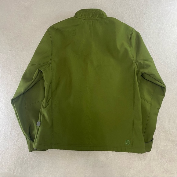 Outer Boundary Medium Green Outerwear Full Zip Fleece Athletic Jacket Womens - Picture 6 of 10